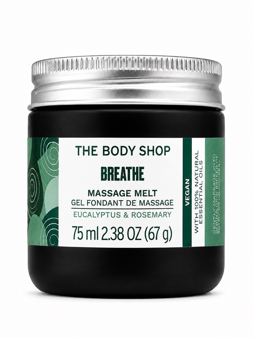 The Body Shop Breathe Massage Melt Eucalyptus Rosemary - Picture 3 of 5